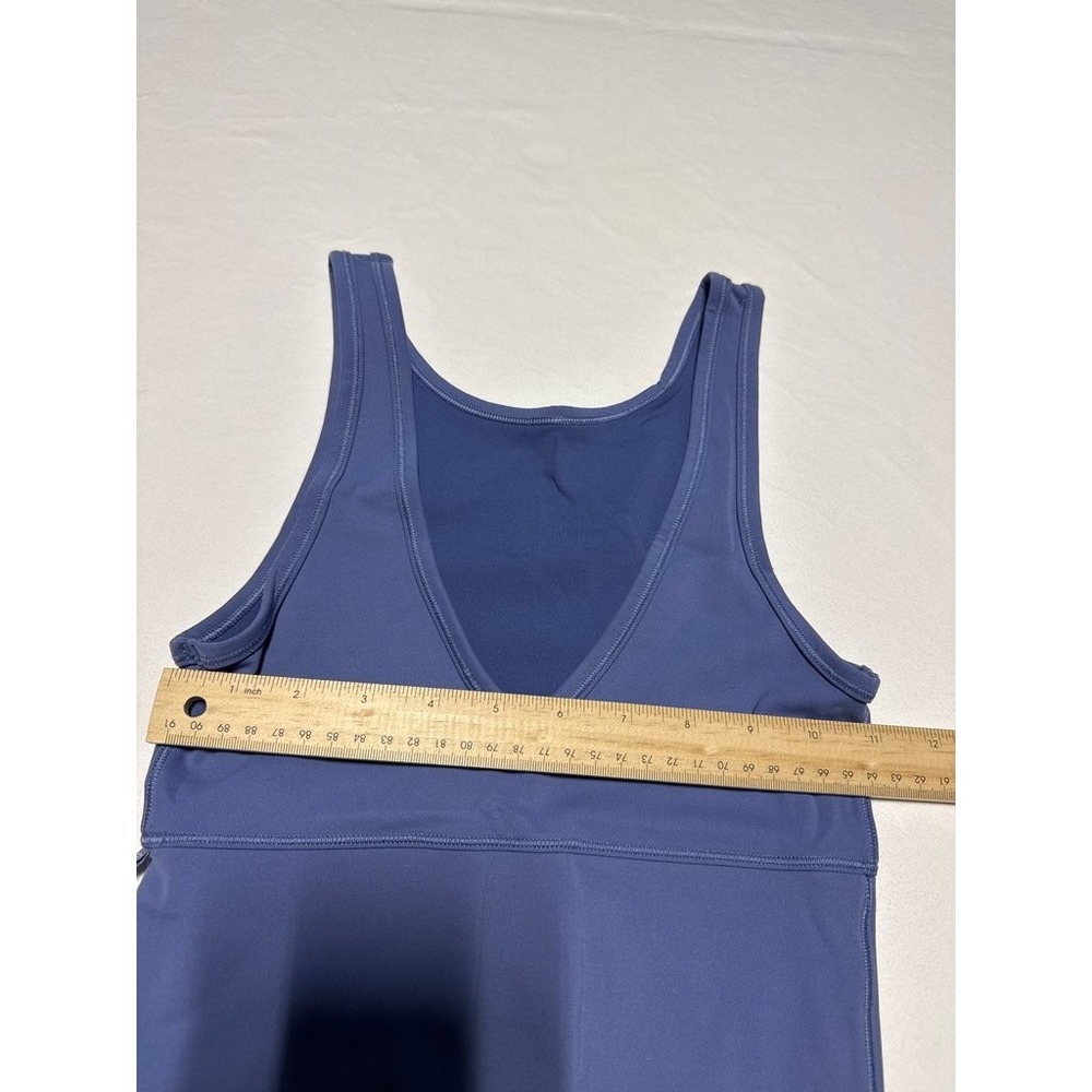 Lululemon Blue Athletic Tank Top V-Neck Yoga Activewear Size 2 XS/S - Picture 5 of 6